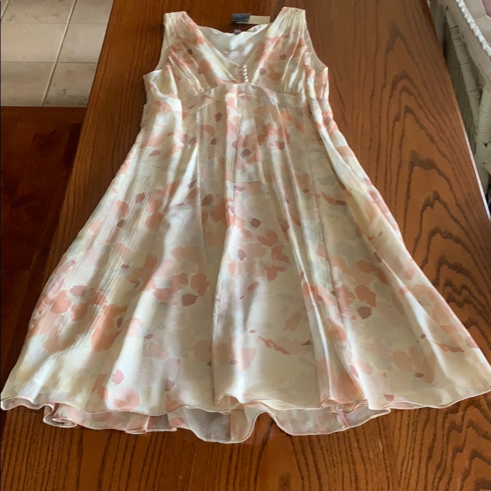 Ann Taylor Summer Dress hits just below knees